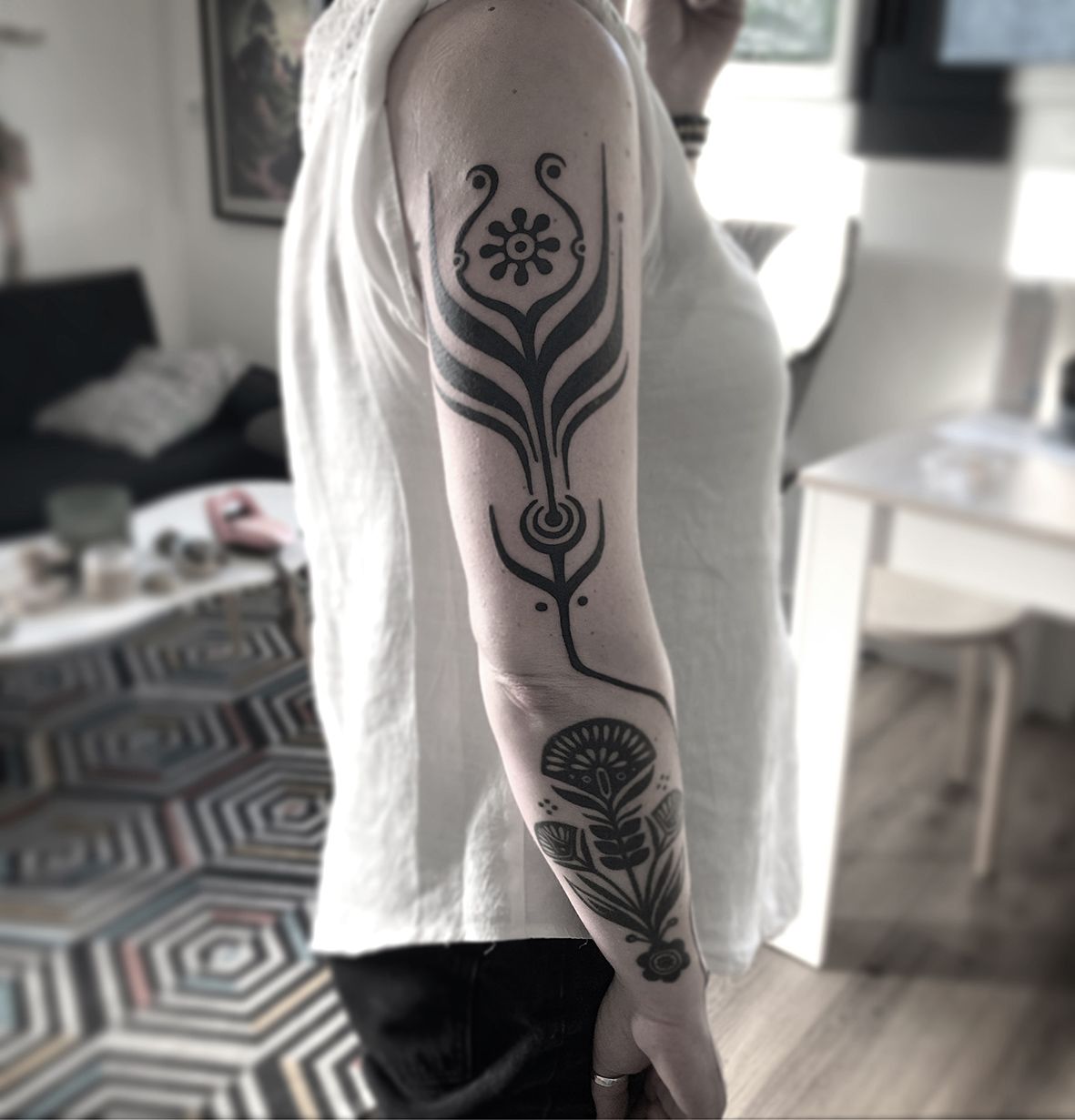 Tatouage vibratoire - Détail